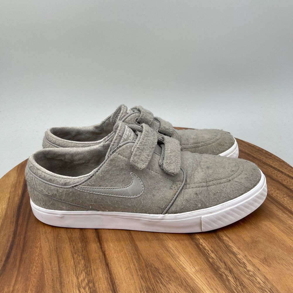 Nike Stefan Janoski AC RS Shoes Mens Size 9.5 Gray Skate Casual Wool Sneakers